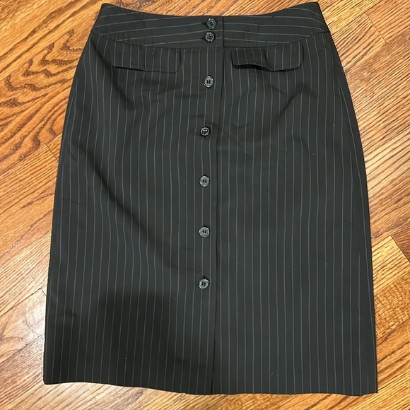 Pinstripe skirt Ann Taylor Loft - Picture 2 of 3